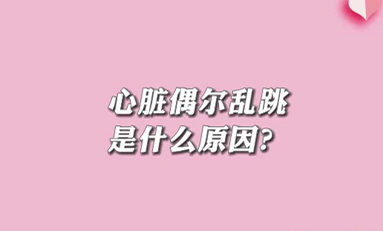 【名醫(yī)面對面之心臟100問】心臟偶爾亂跳是什么原因？